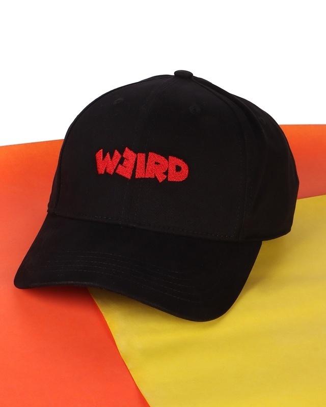 unisex black weird camo printed baseball cap