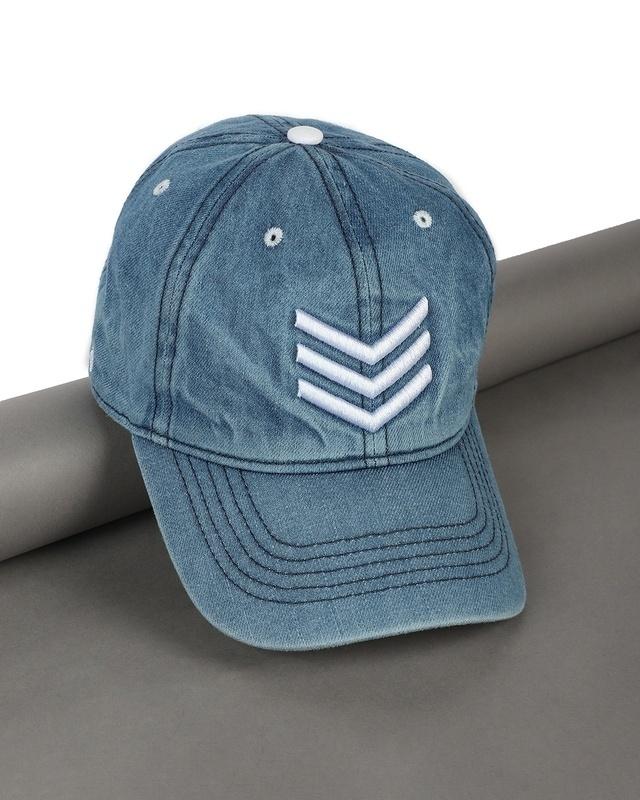 unisex blue striker baseball cap