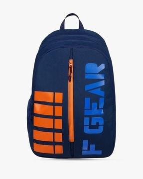 unisex brand print everyday backpack