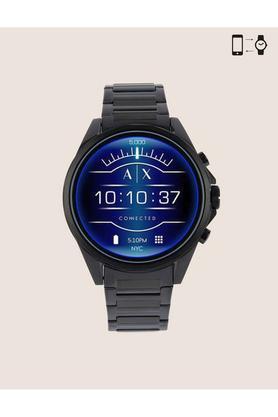 unisex drexler blue dial metallic smart watch - axt2002