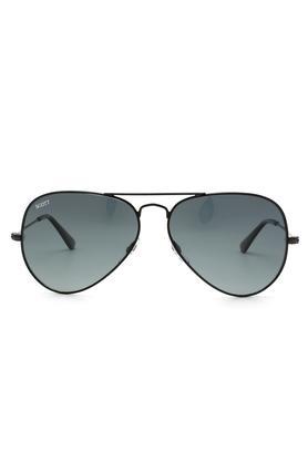 unisex full frame 100% uv protection (uv 400) aviator sunglasses - sc 2489