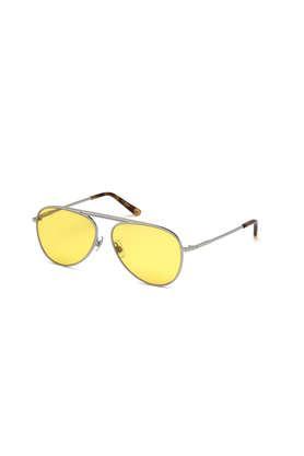 unisex full rim 100% uv protection (uv 400) aviator sunglasses - we0206 58 14j