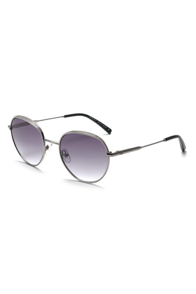 unisex full rim non-polarized round sunglasses