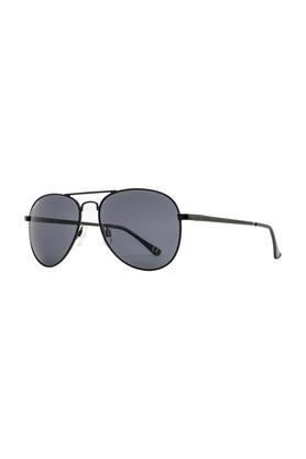 unisex full rim polarized aviator sunglasses - pl-664-06-60