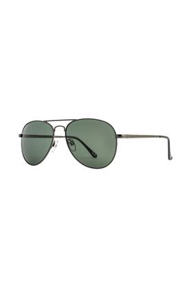 unisex full rim polarized aviator sunglasses - pl-664-48-60