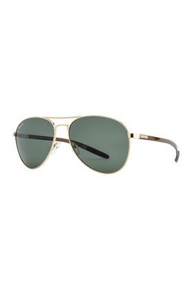 unisex full rim polarized aviator sunglasses - pl-carbon fiber 01-430-60