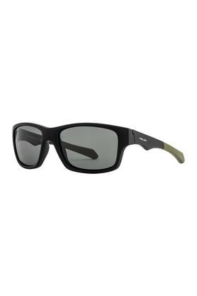 unisex full rim polarized rectangular sunglasses - pl-360-44-57