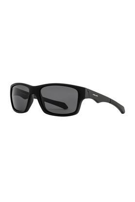 unisex full rim polarized rectangular sunglasses - pl-360-76-57