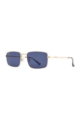 unisex full rim polarized rectangular sunglasses - pl-dali-02/n-56
