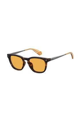 unisex full rim polarized square sunglasses - pld 6080/g/cshjv