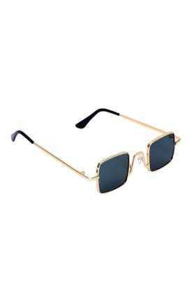 unisex full rim uv protected square sunglasses