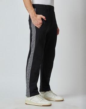 unisex geometric print relaxed fit pants