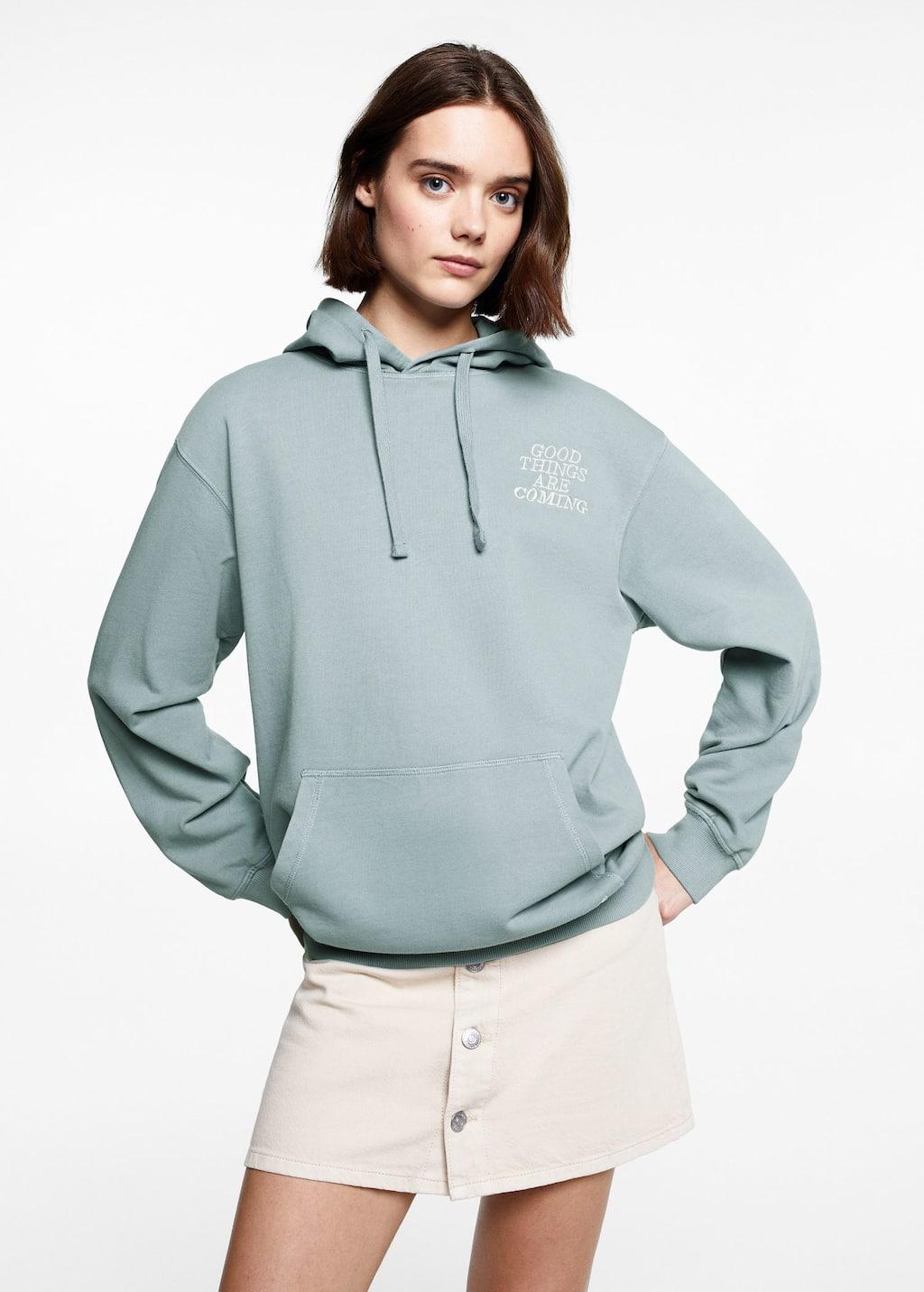 unisex message sweatshirt