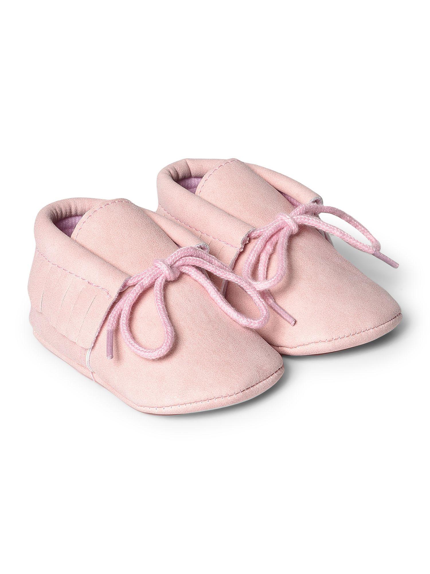 unisex pink solid casual shoes
