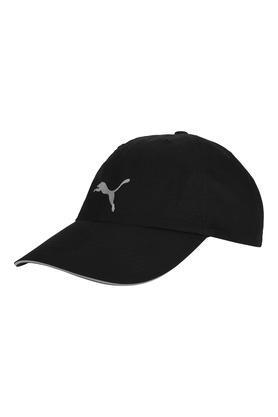 unisex solid cap - black