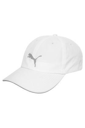 unisex solid cap - white