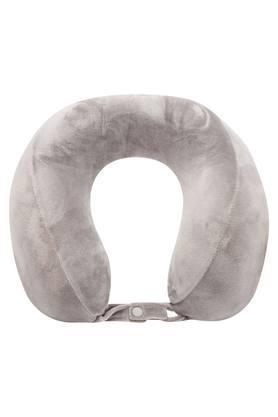 unisex solid neck pillow - grey