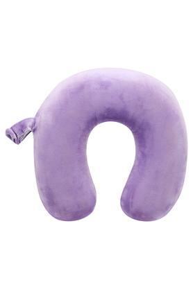 unisex solid neck pillow - violet