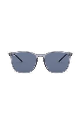 unisex square polycarbonate sunglasses