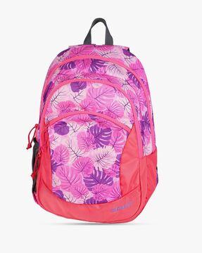 unisex tropical print everyday backpack