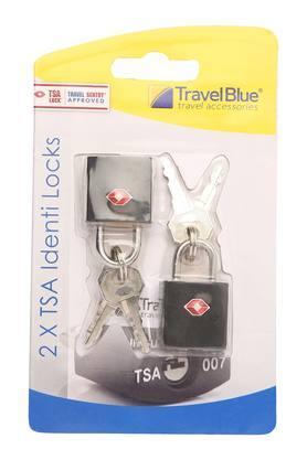 unisex tsa identi locks pack of 2 - black