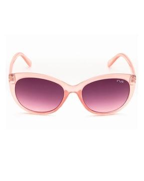 unisex uv-protected cat-eye sunglasses-irs1209c2sg
