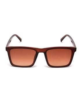 unisex uv-protected square sunglasses -msp-58010-c4