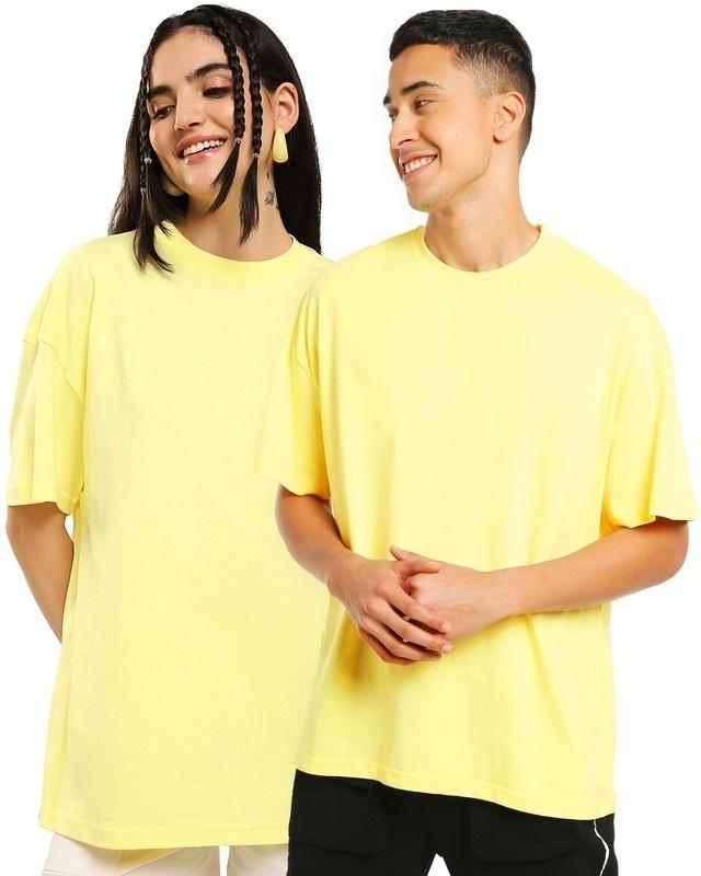 unisex wax yellow t-shirt