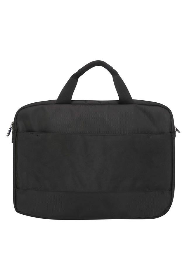 unisex zip closure laptop briefcase