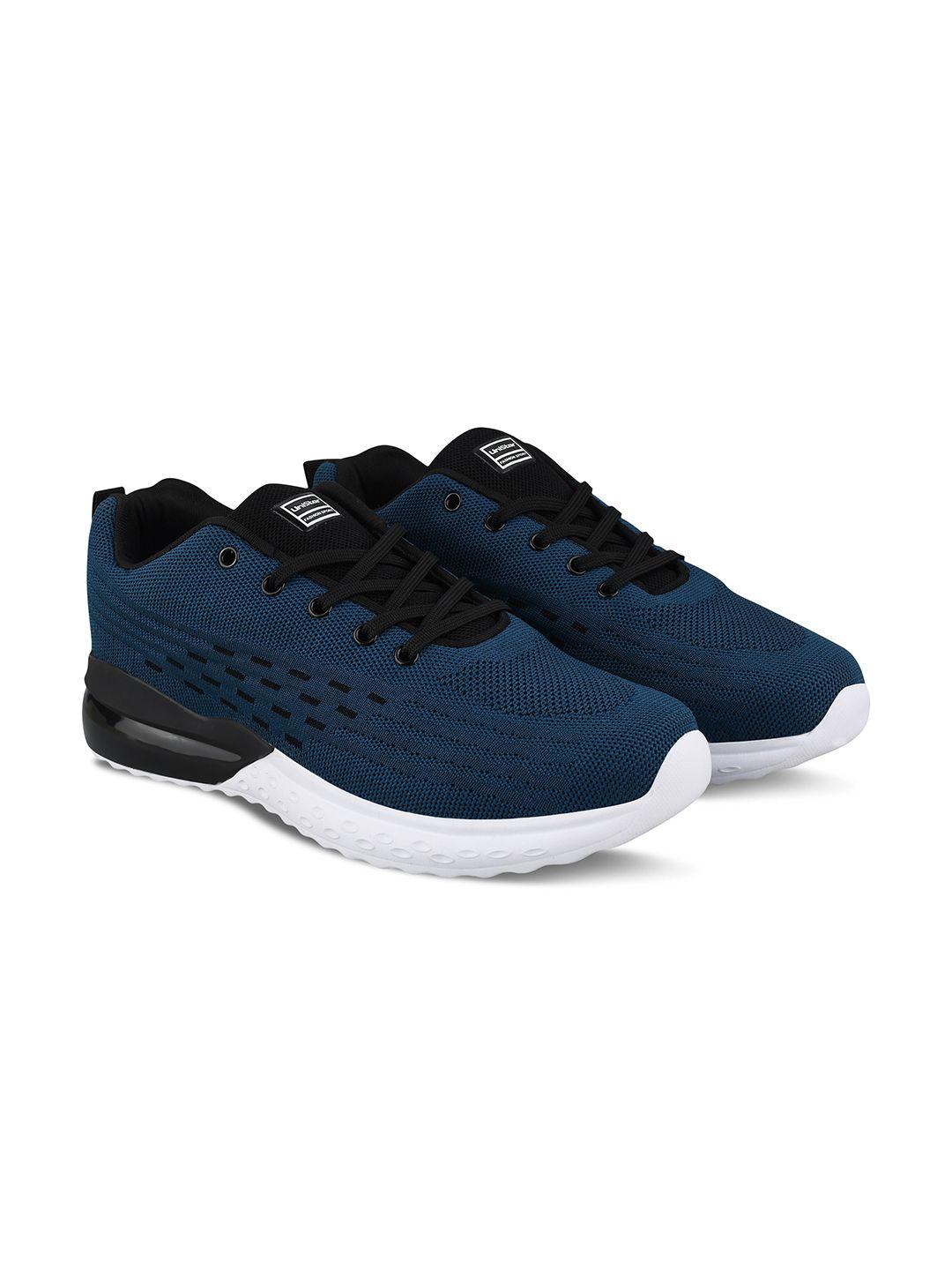 unistar men blue mesh walking shoes