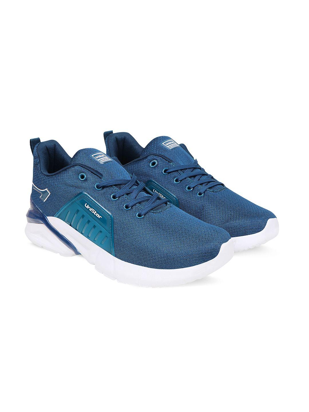 unistar men blue running shoes