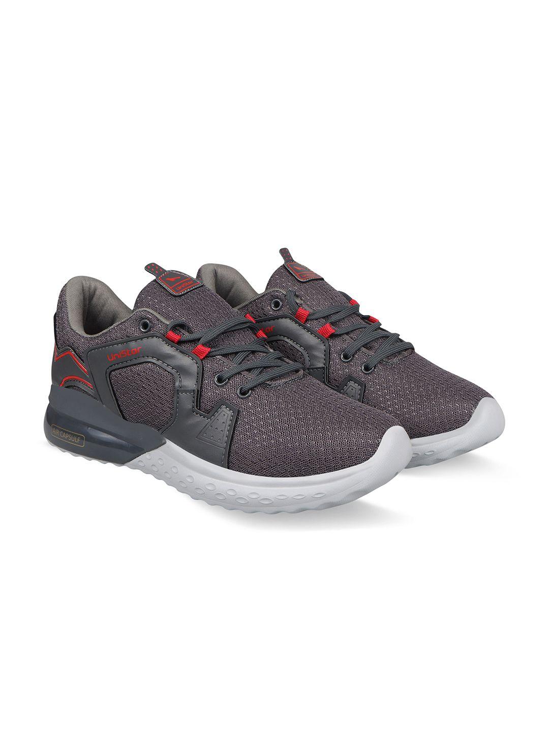 unistar men grey mesh walking shoes