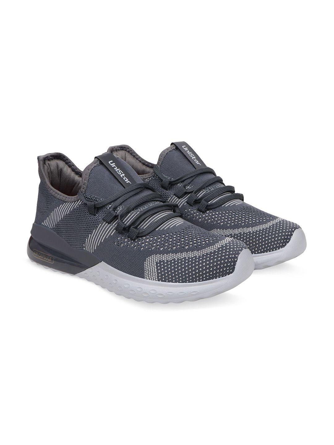 unistar men grey mesh walking shoes