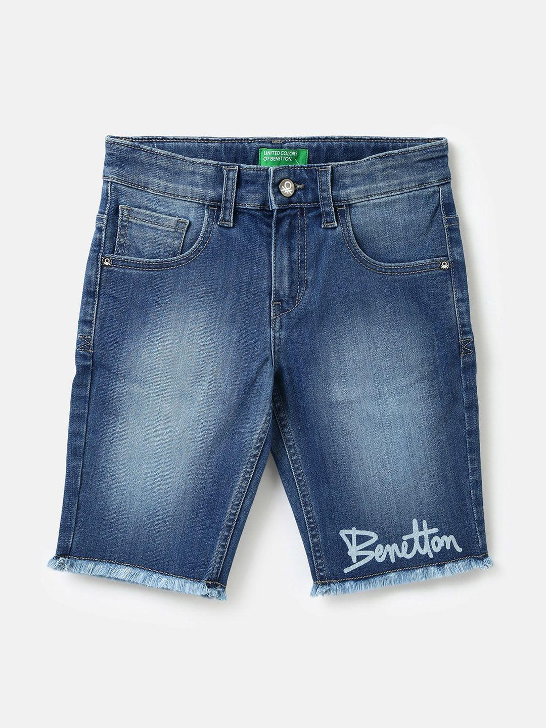 united colors of benetton boys denim shorts