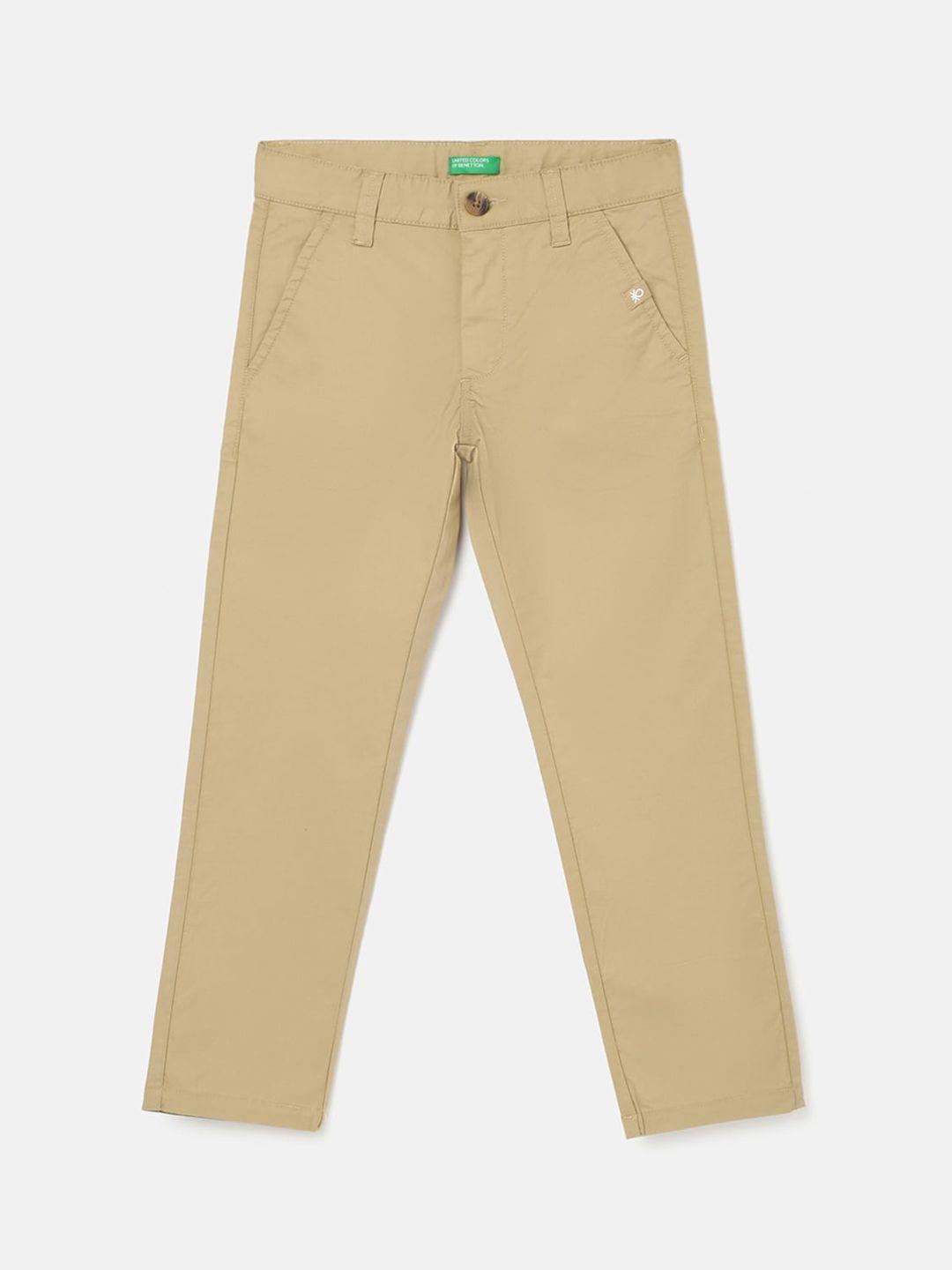 united colors of benetton boys slim fit chinos trousers