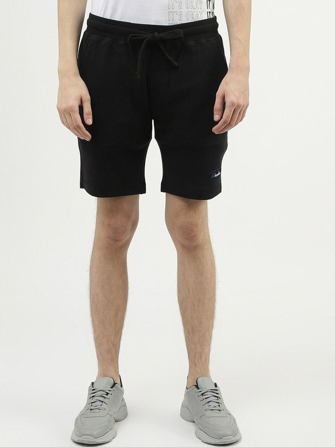 united colors of benetton men regular fit cotton shorts