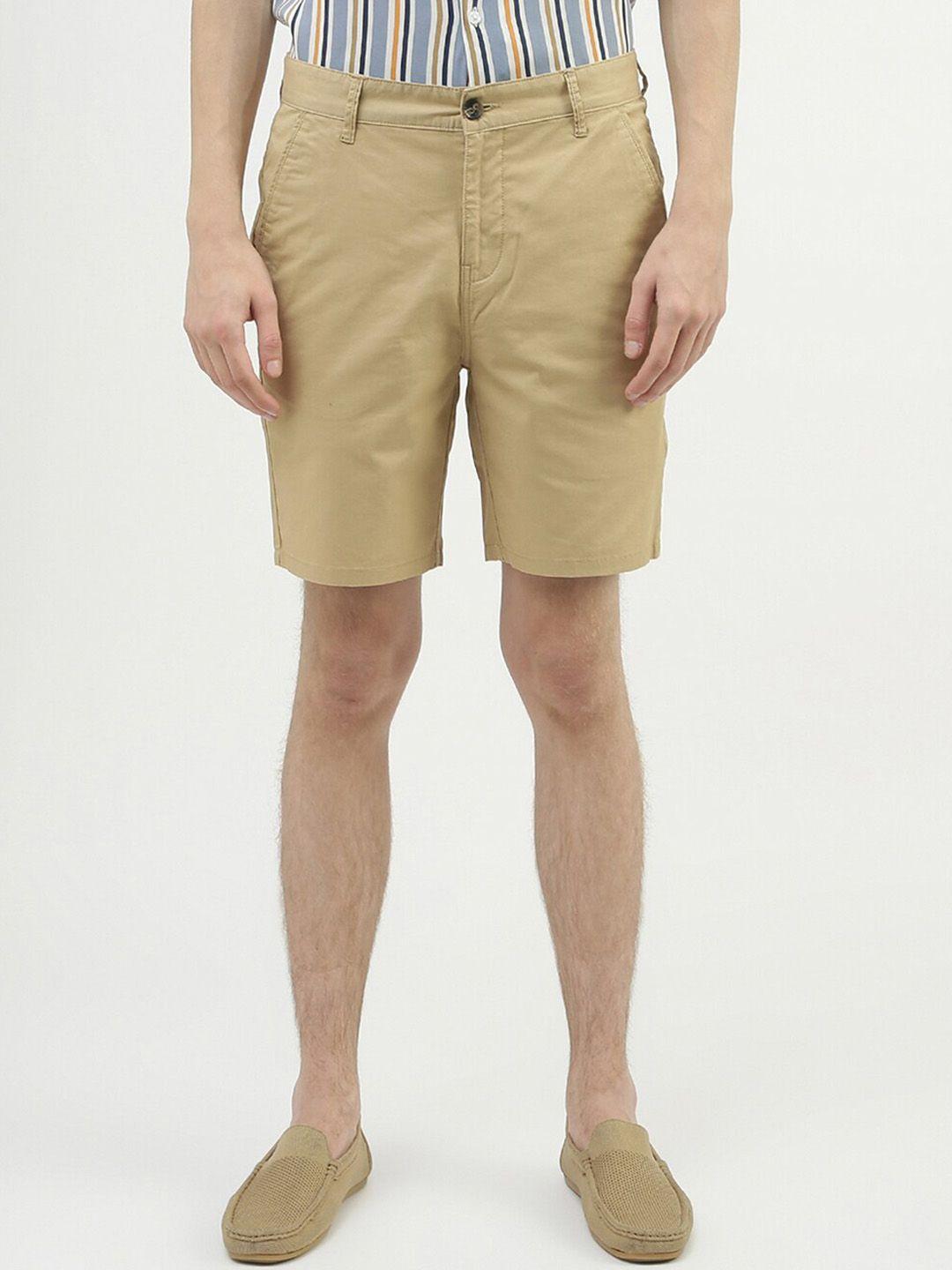 united colors of benetton men slim fit cotton shorts