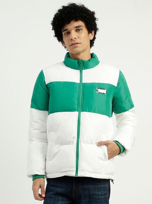 united colors of benetton multicolor regular fit jacket