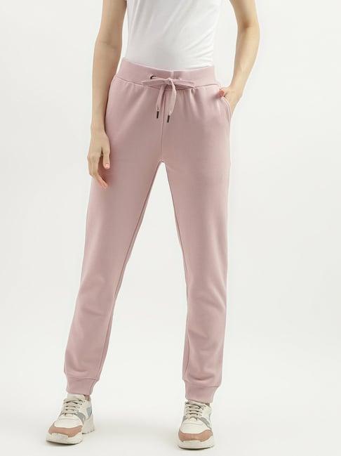 united colors of benetton pink regular fit joggers
