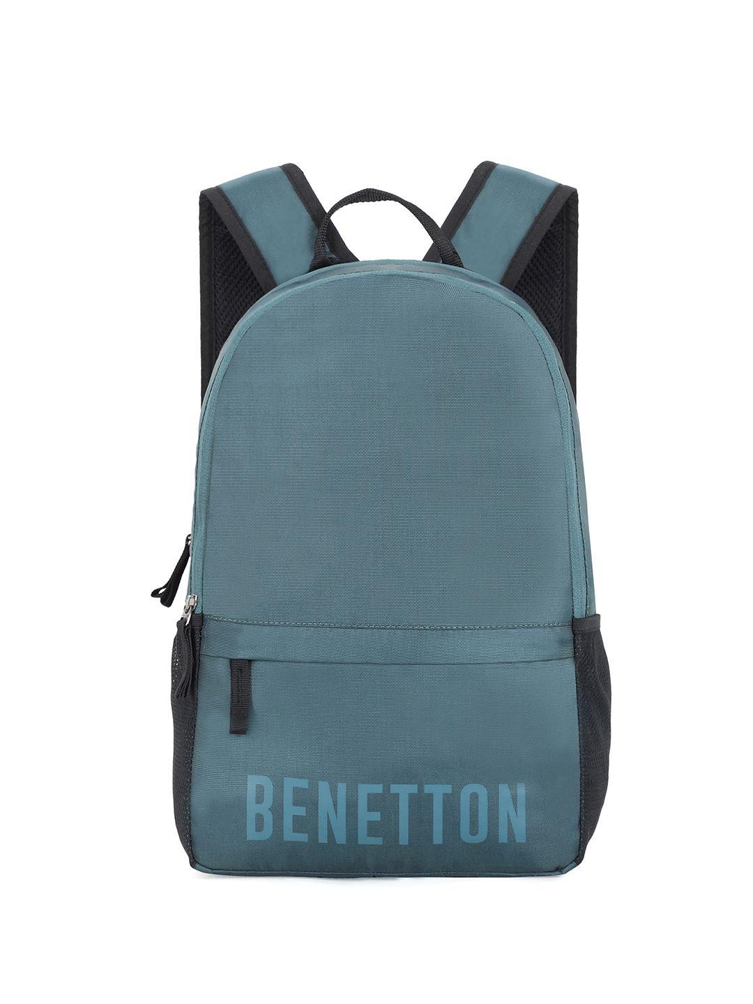 united colors of benetton unisex blue backpack