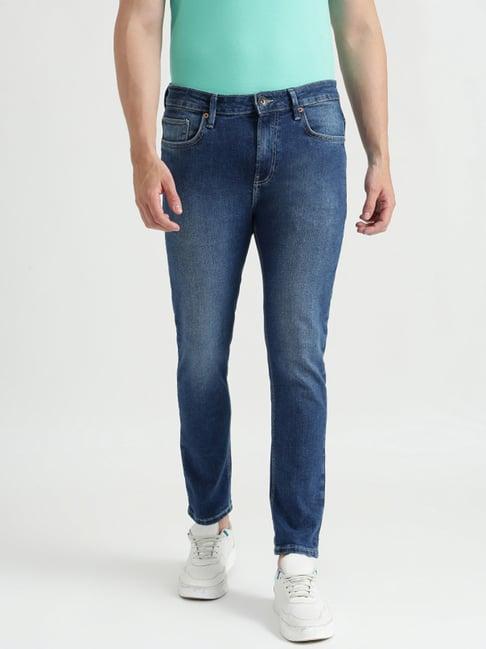 united colors of benetton blue regular fit jeans