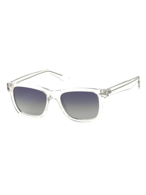 united colors of benetton blue wayfarer sunglasses for men