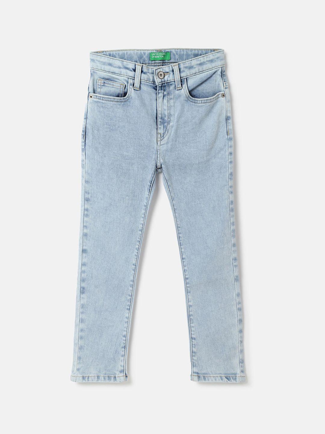 united colors of benetton boys heavy fade jeans