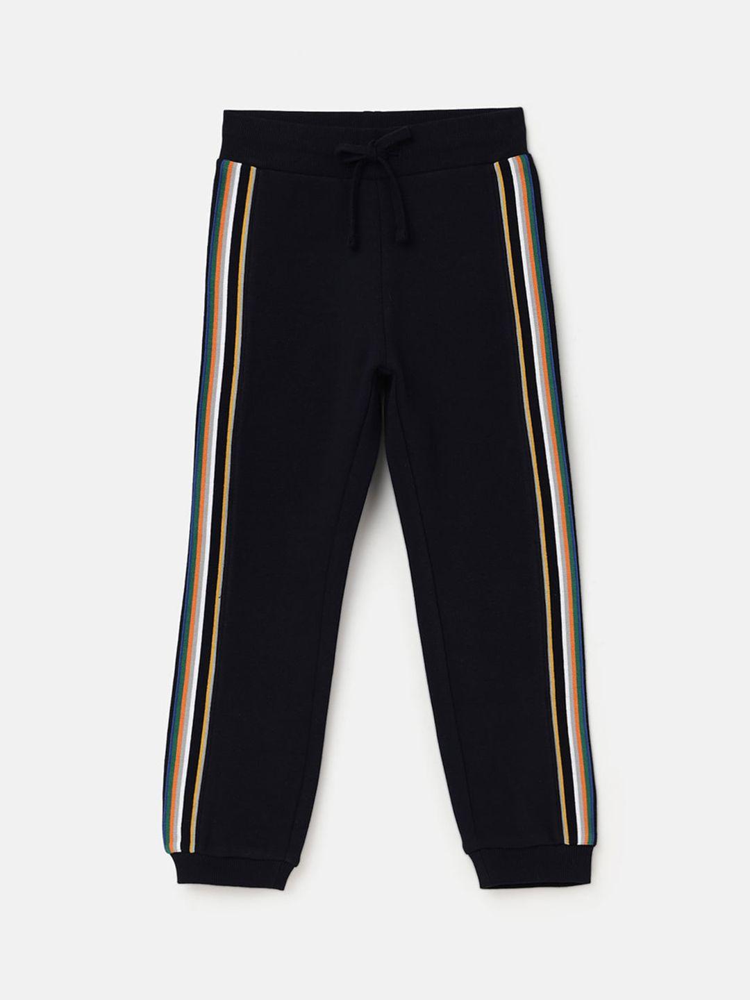 united colors of benetton boys mid-rise joggers trousers
