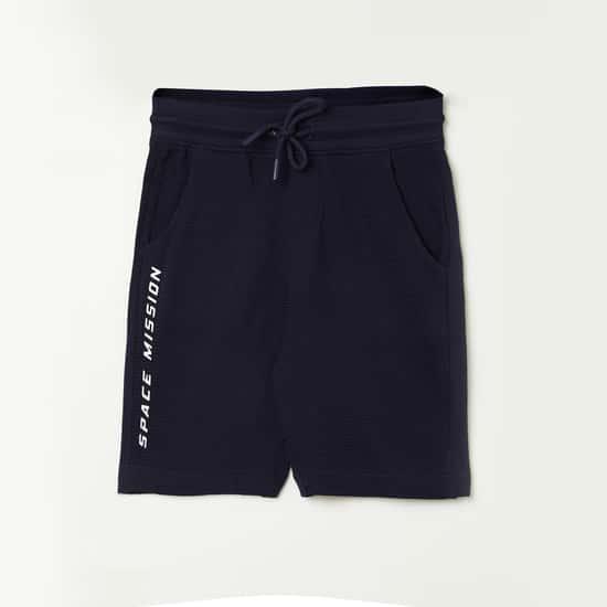 united colors of benetton boys printed shorts