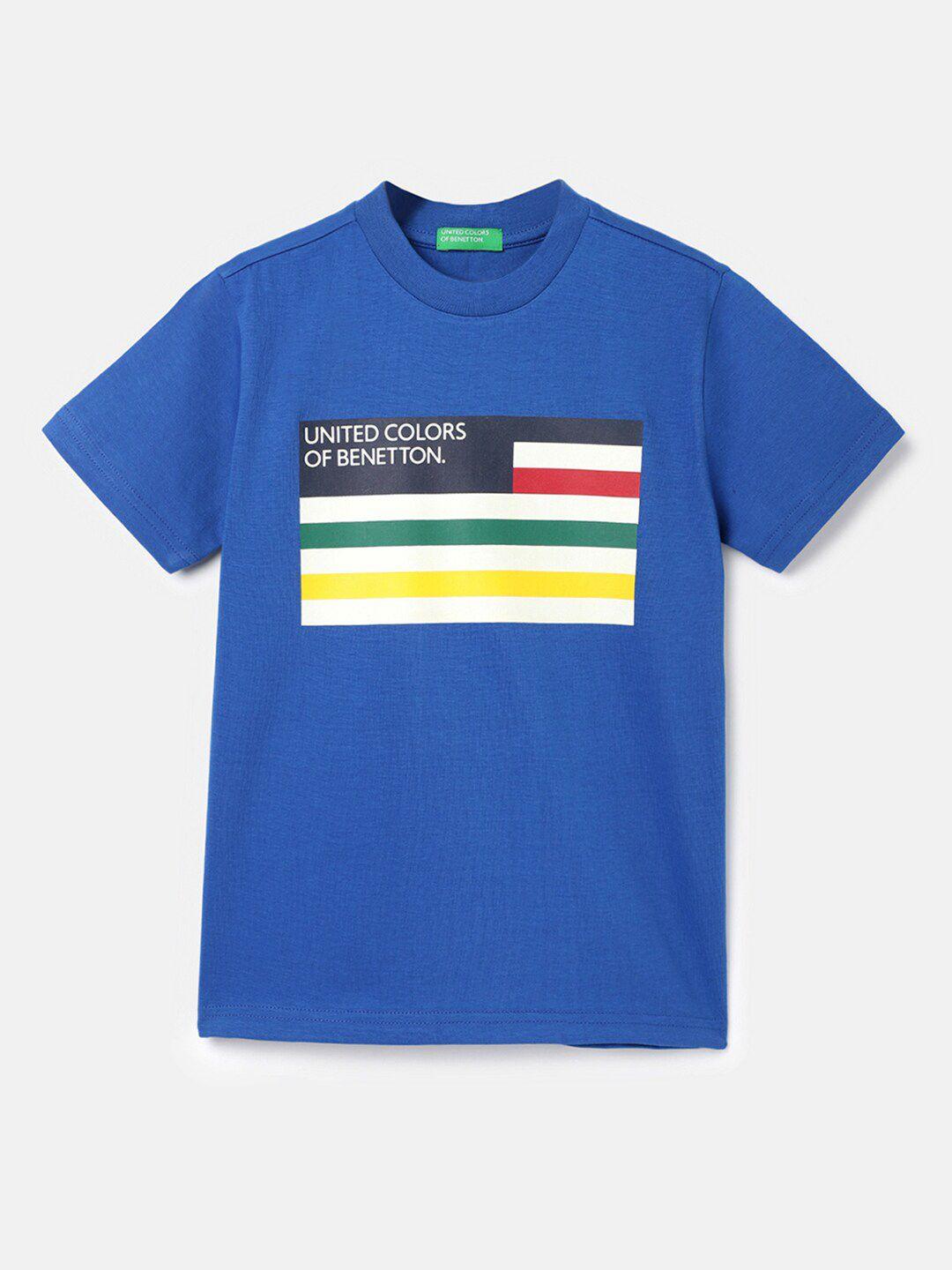 united colors of benetton boys printed t-shirt