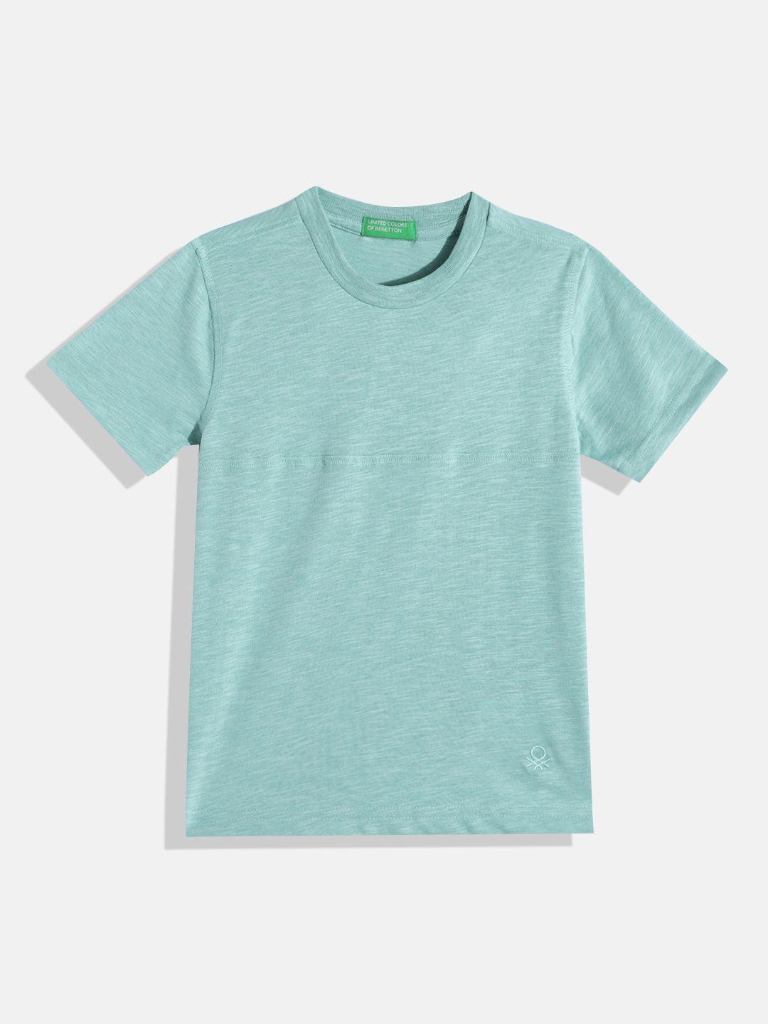 united colors of benetton boys solid t-shirt