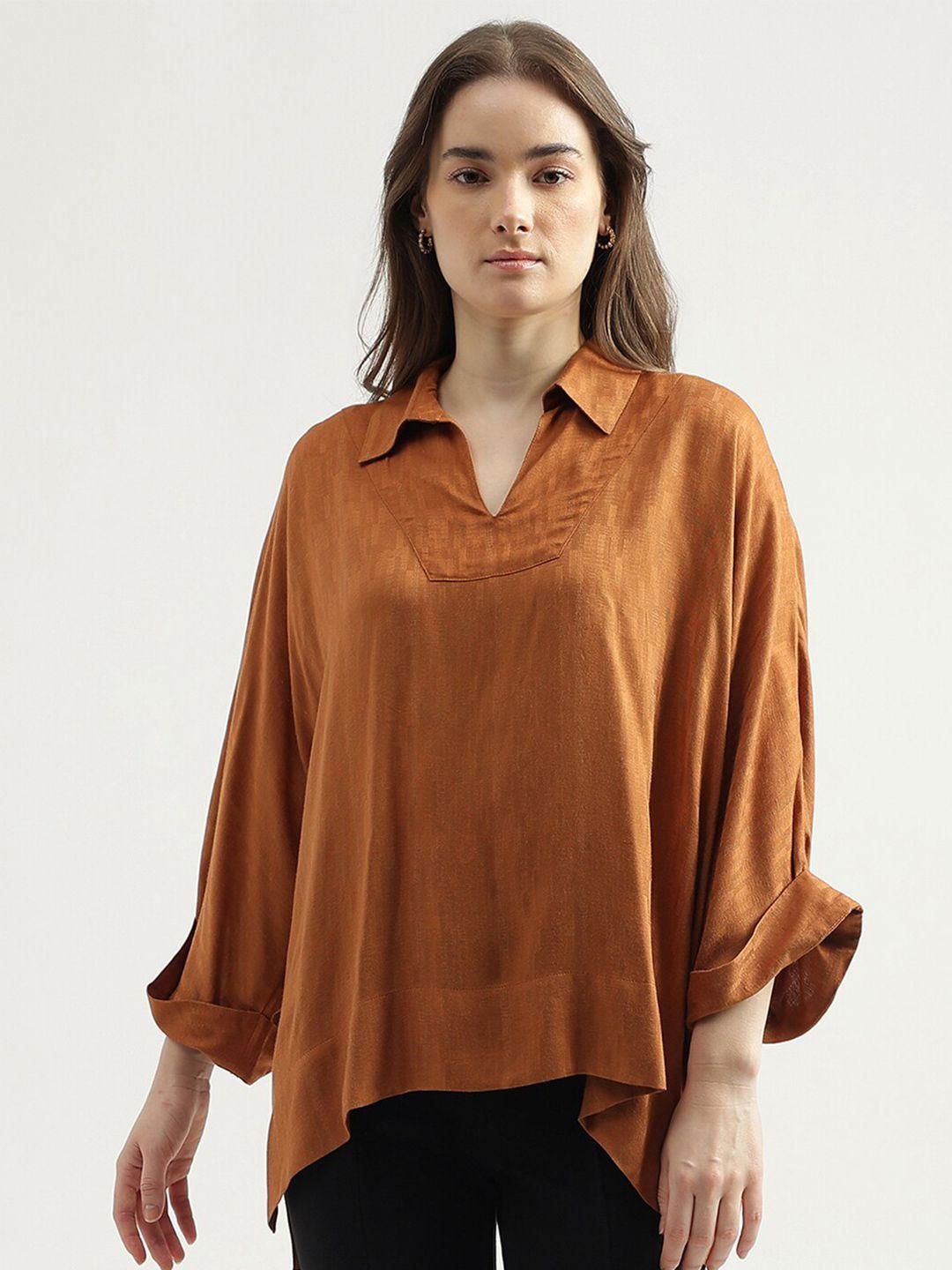 united colors of benetton extended sleeves shirt style top