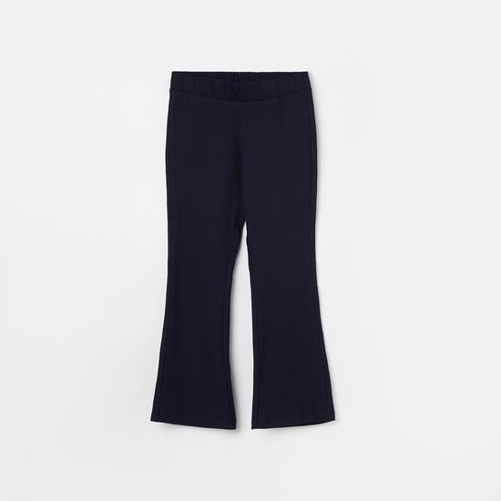 united colors of benetton girls ribbed trousers