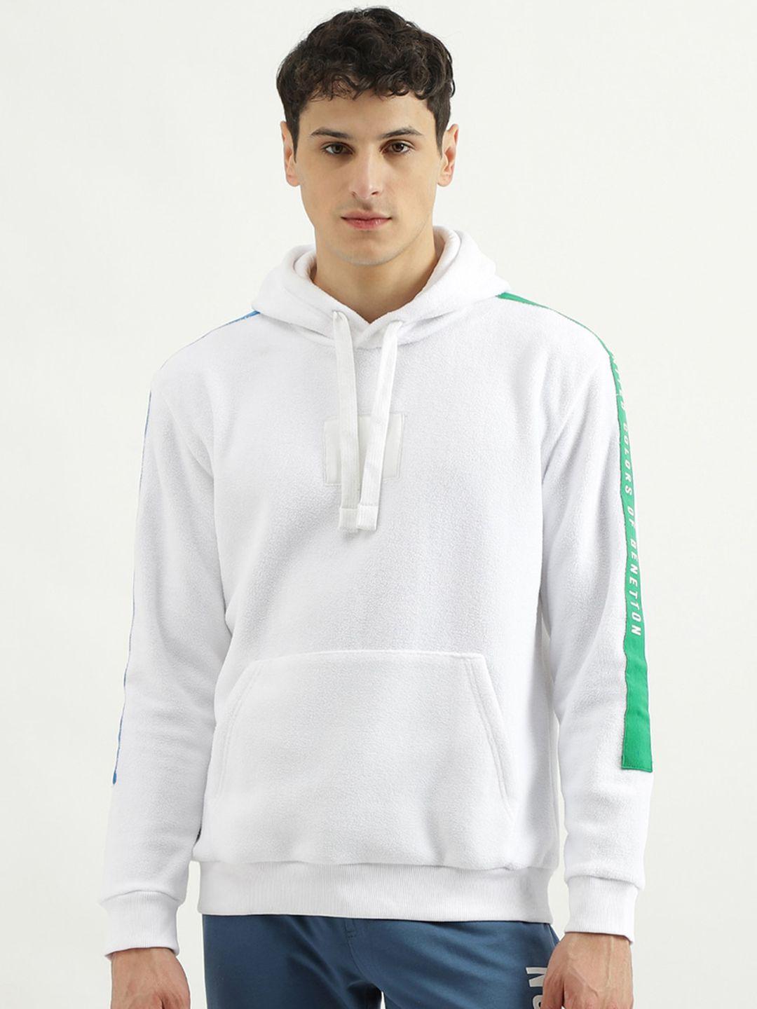 united colors of benetton hooded pullover sweatshirt